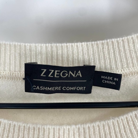 Z Zegna Cashmere Blend Crewneck Sweater - Picture 4 of 7